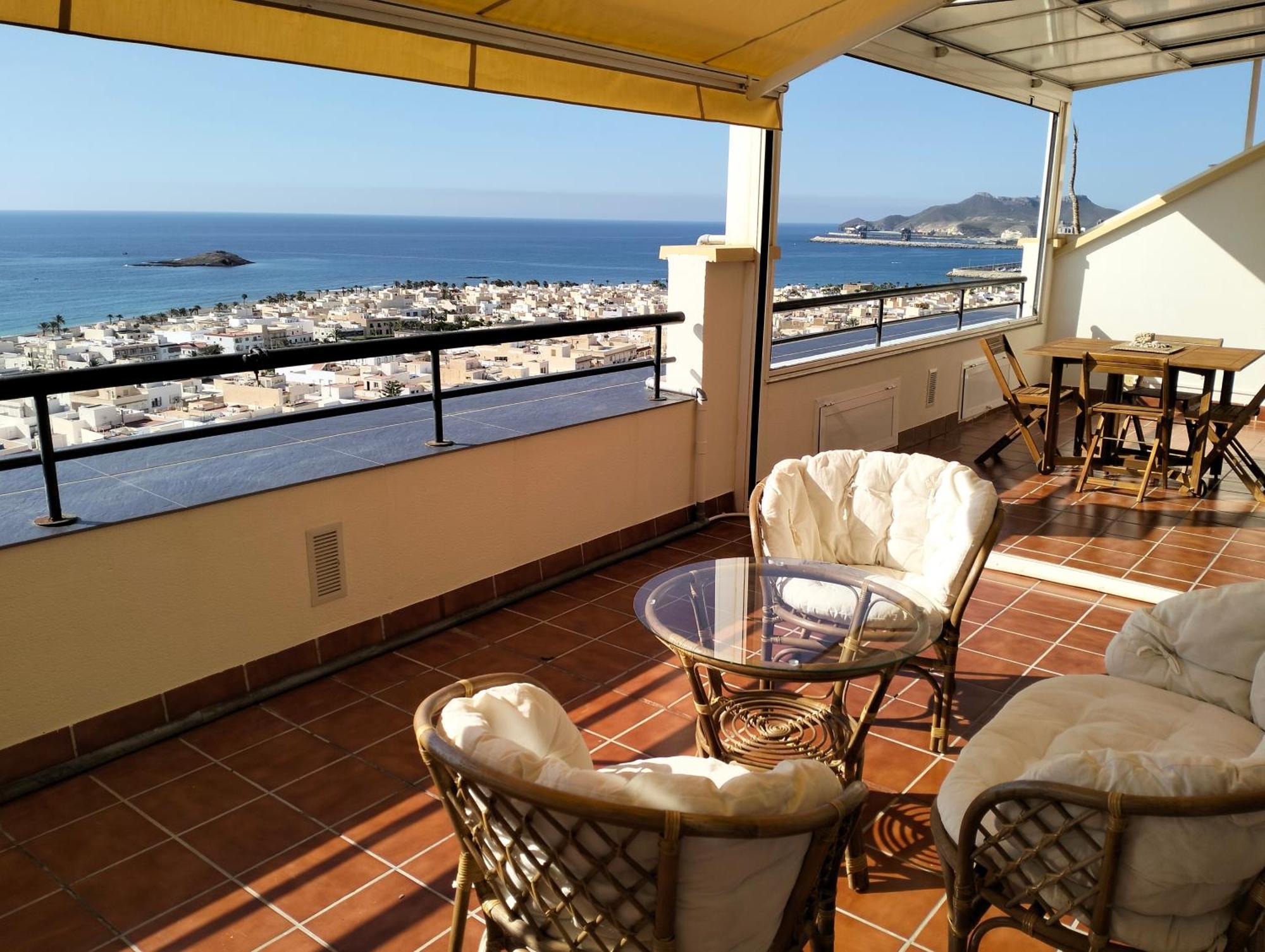 Fabuloso Atico Con Vistas Al Mar Carboneras Esterno foto