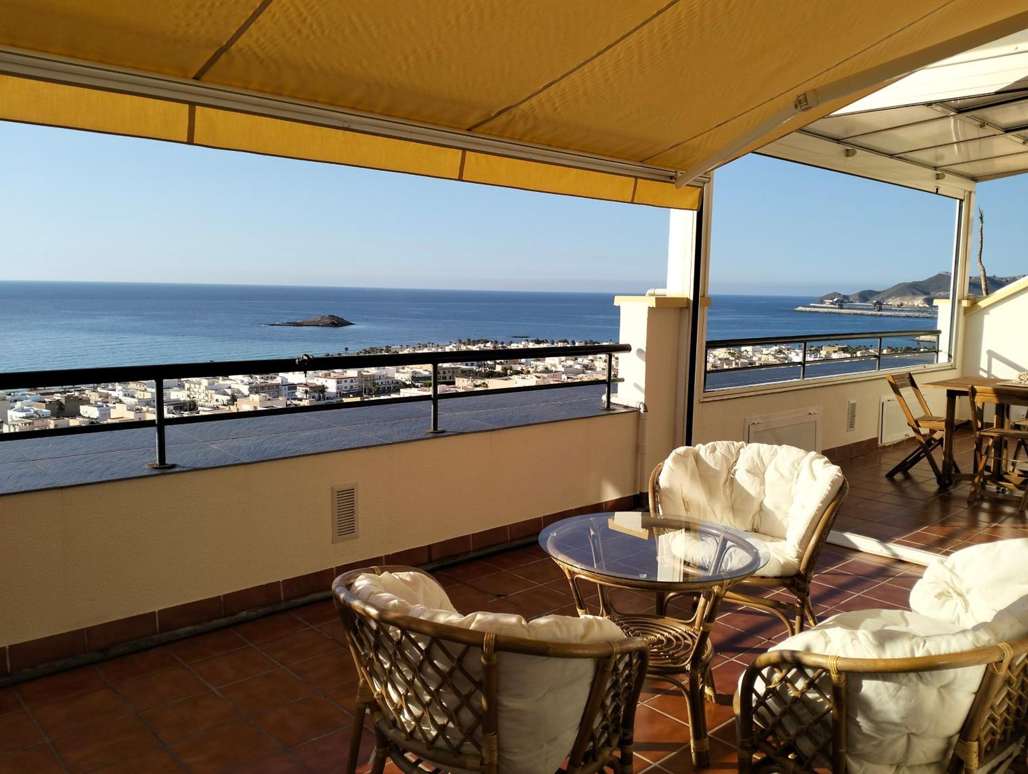 Fabuloso Atico Con Vistas Al Mar Carboneras Esterno foto